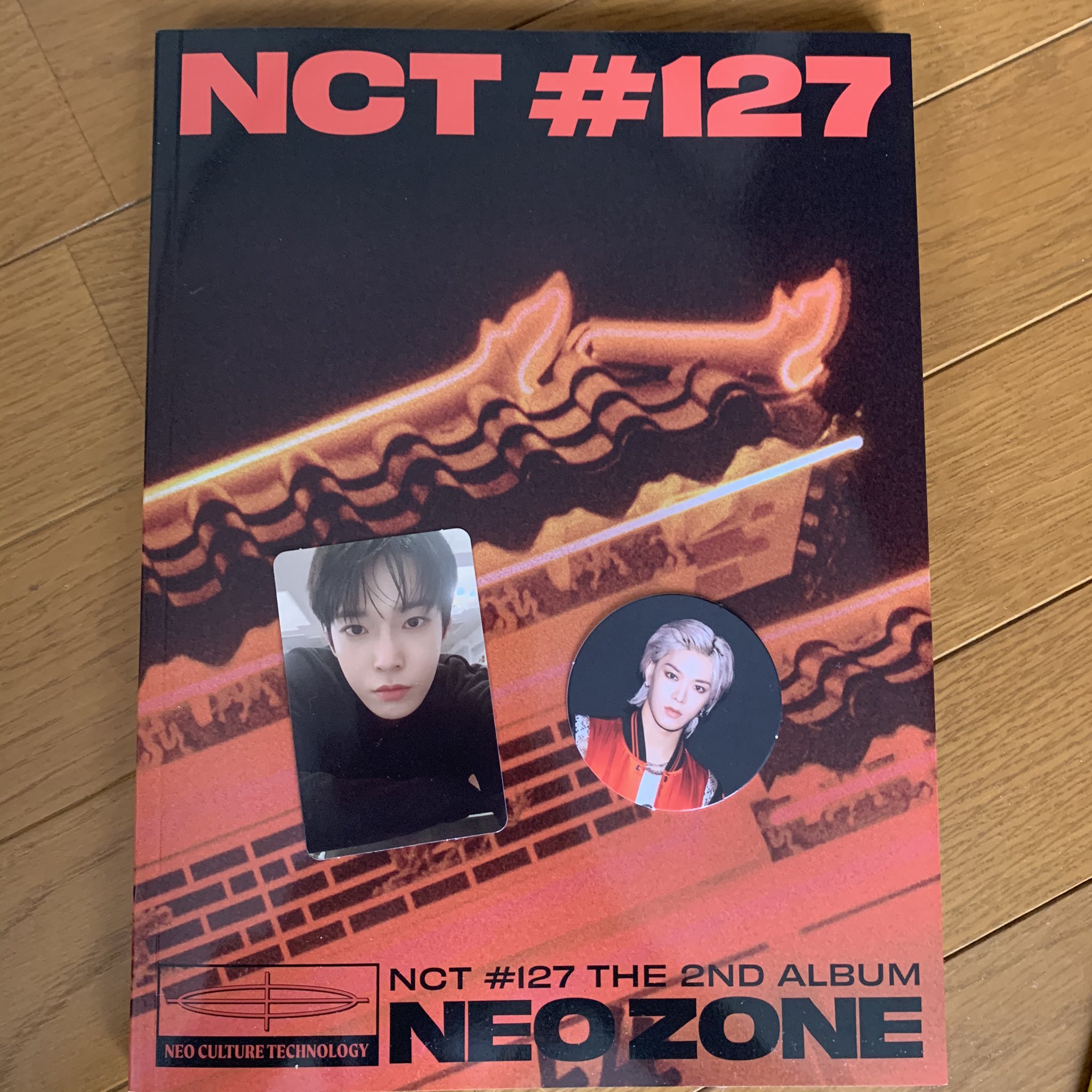 nct ジョンウ nct127 neo zone md 直筆 サイン ポスター CD K-POP 