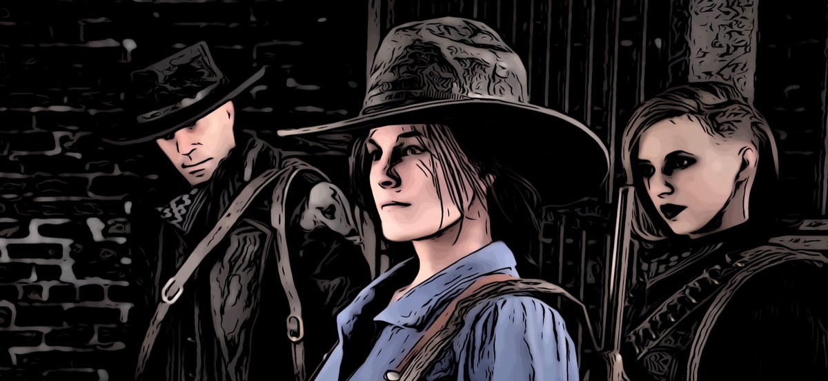 FugetSudo on Twitter "“Cave Paintings” RDR2 ARTEsnapmatic