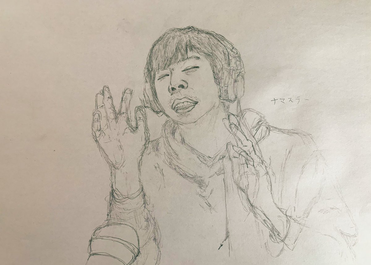 みかんとまん Twitterissa 制作中 コウイチtv 模写 元気もりもり高森こういち ナマステー