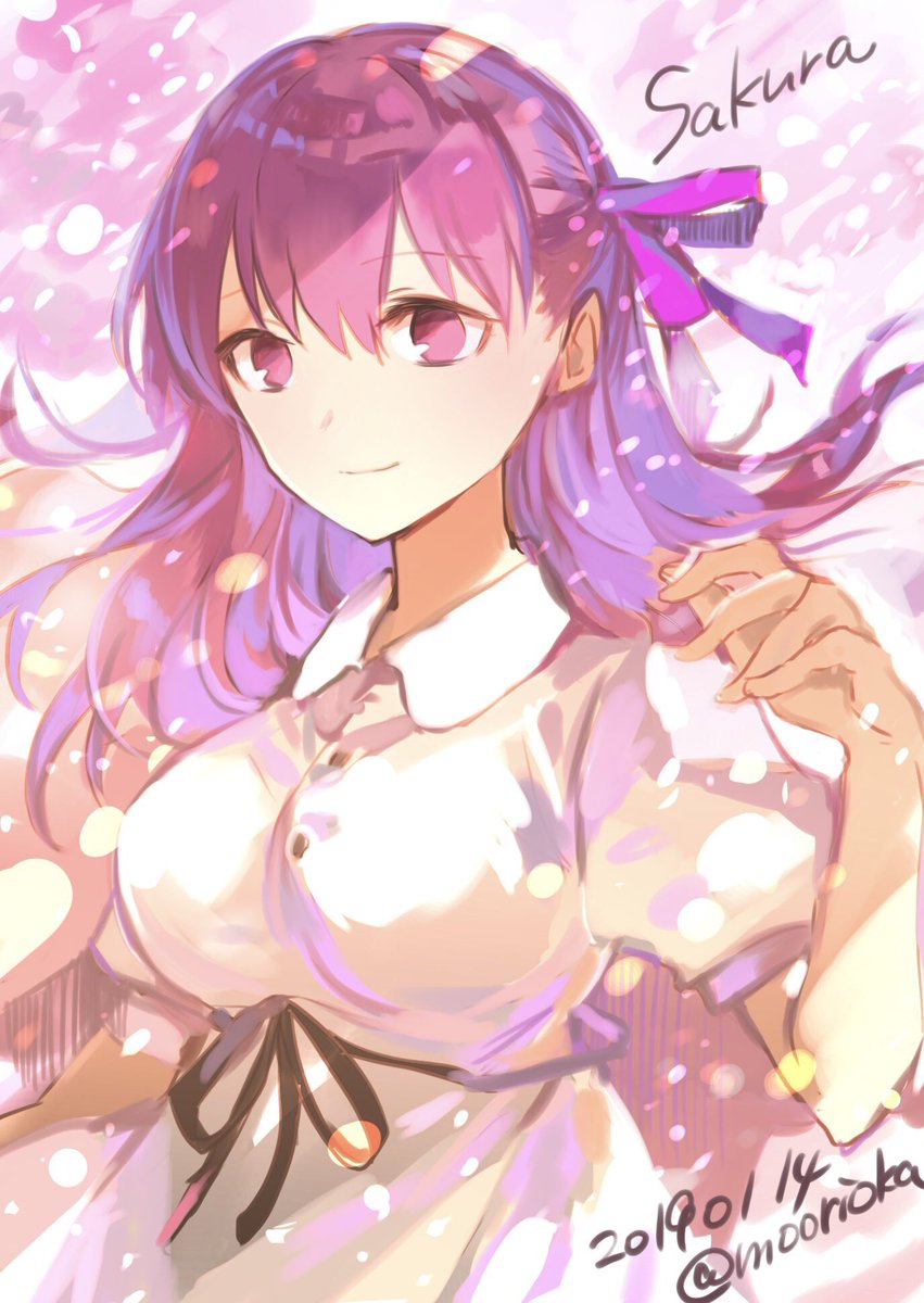 間桐桜 「HF3章劇場公開楽しみにしてる… #間桐桜 #さくらの日 」|rioka⭐️5月コミティアとコミ1のイラスト