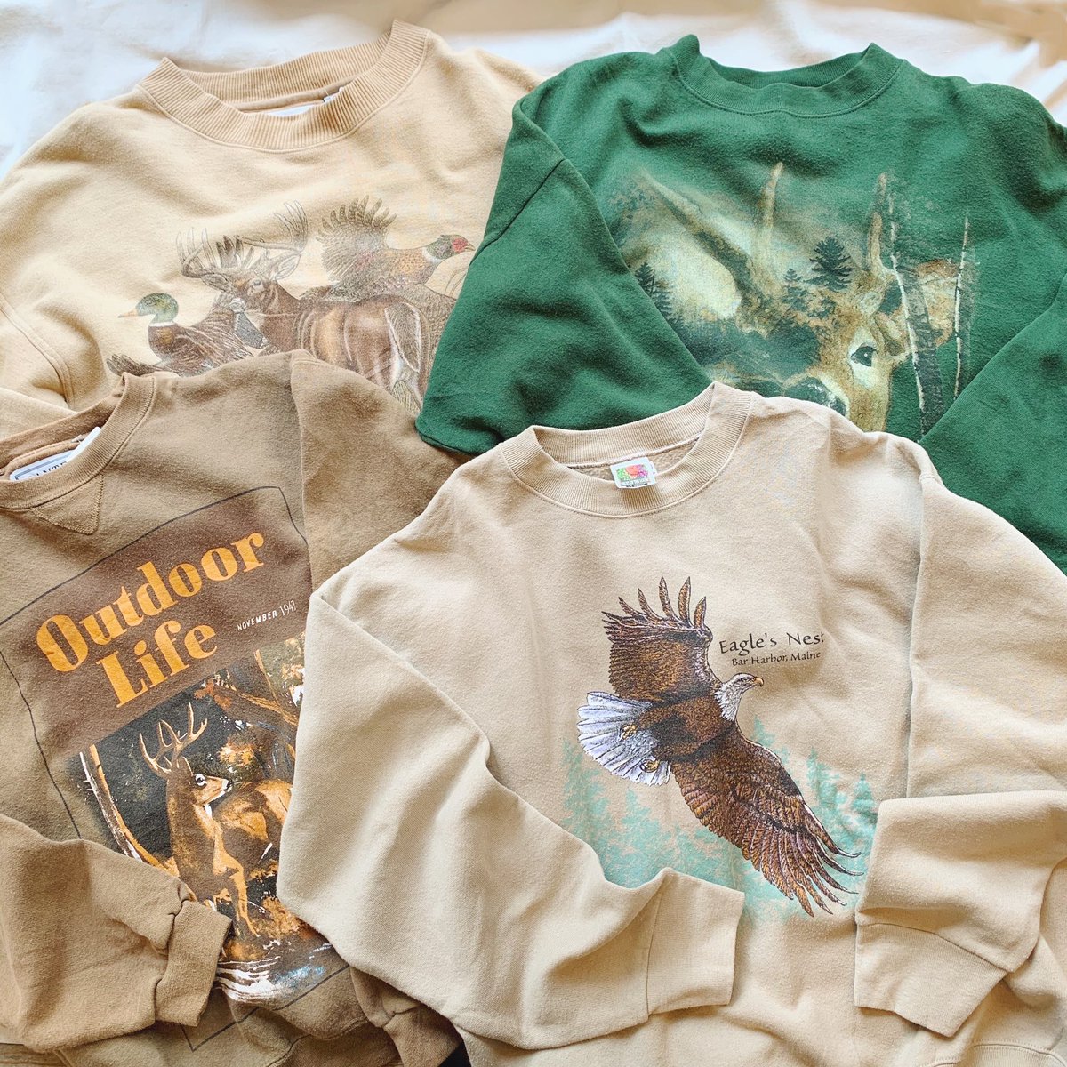古着屋rainbow下北沢店 New Arrival Animal Print Sweat 古着屋rainbow