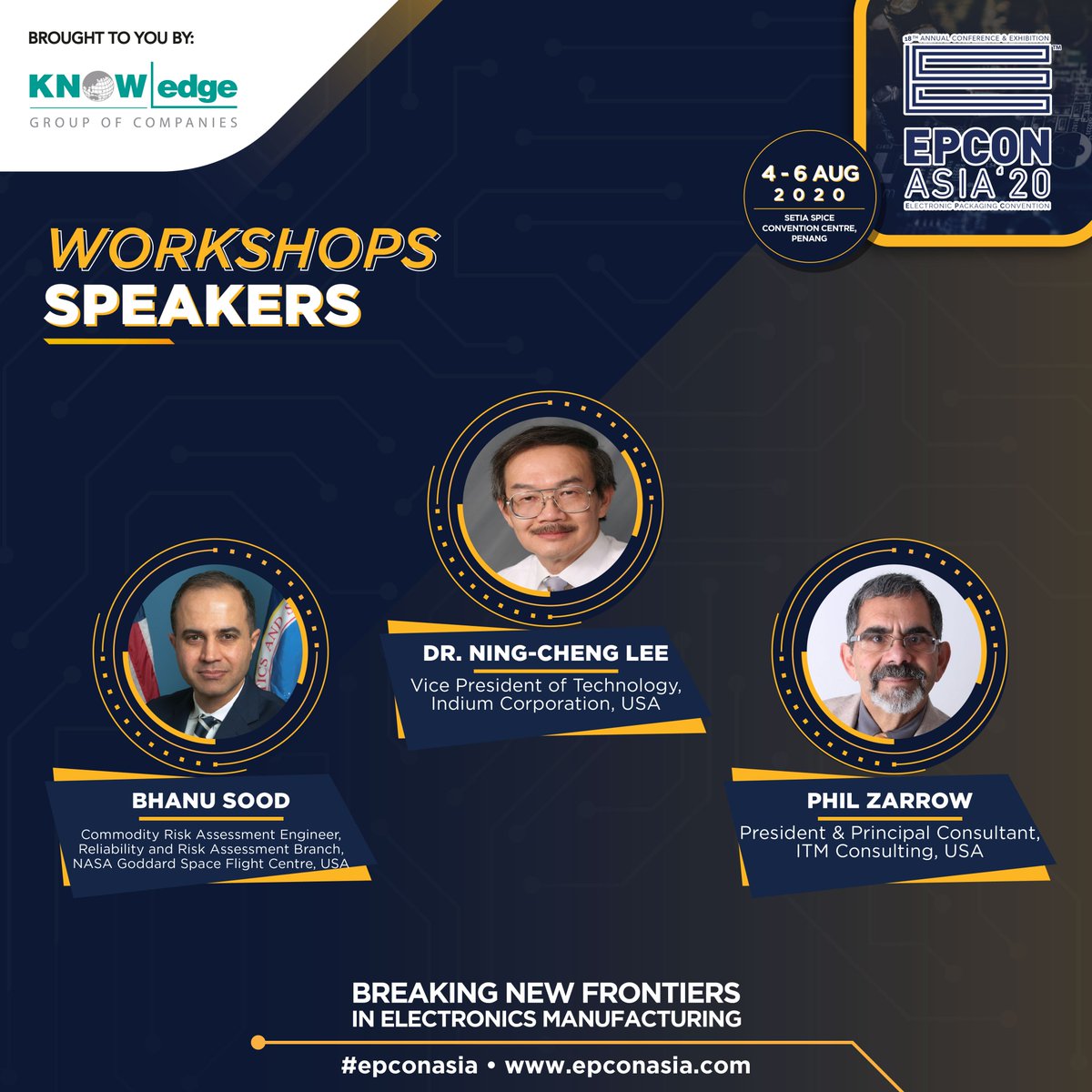 Epcon_Asia's tweet photo. EPCON Asia is not only a place where you experience the sharing of specialties, we also have a great line-up of technical workshops. Be part of the exciting workshops that we are bringing to you at EPCON Asia 2020 Workshops!

Enquire Now - https://t.co/Dybr7f5M8B

#epconasia https://t.co/ySvm3VsAaD