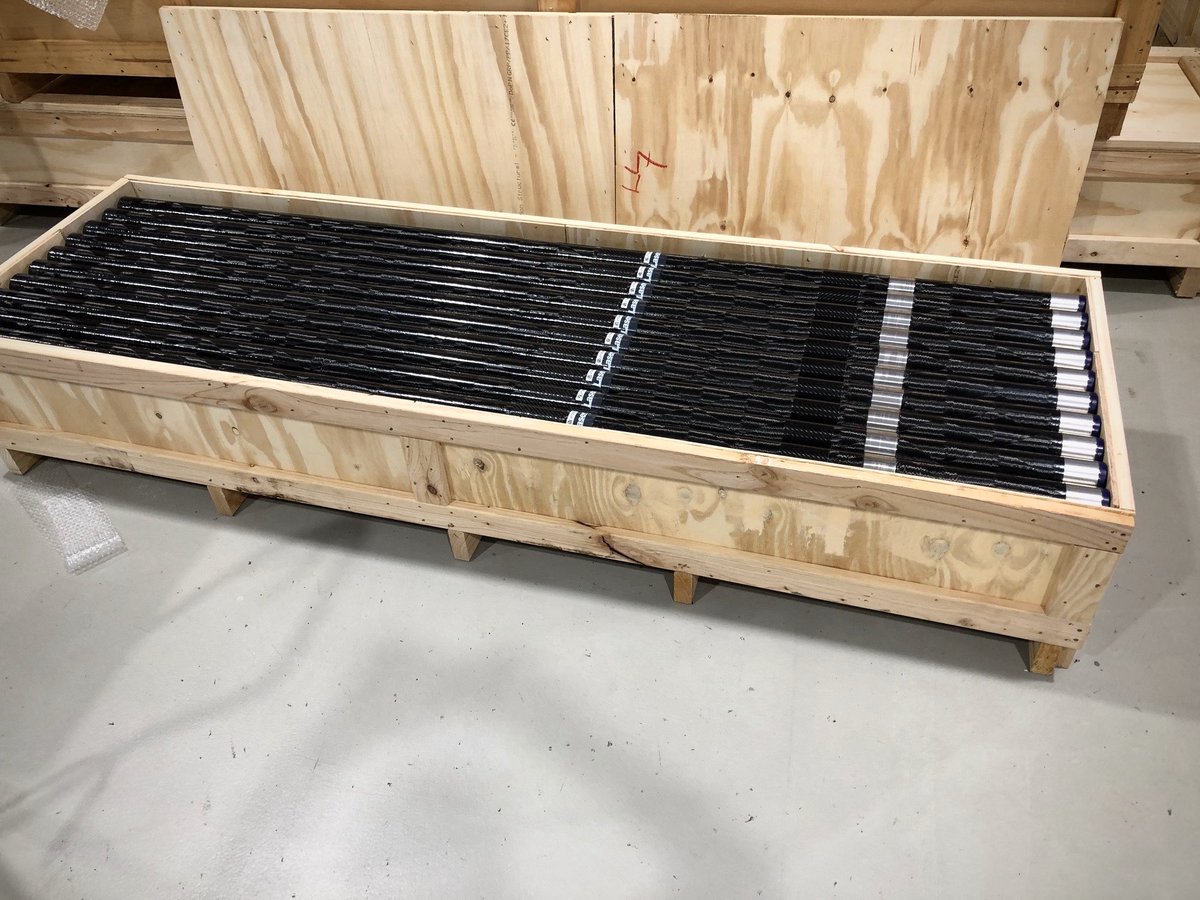 CompositesCst's tweet photo. From Australia with love, here are the tubes for the 2021 Olympics.

With a restructured workforce, we are still manufacturing at a safe distance from each other, producing 2500 tubes this week.

Stay safe ! https://t.co/LdnupcmdwQ