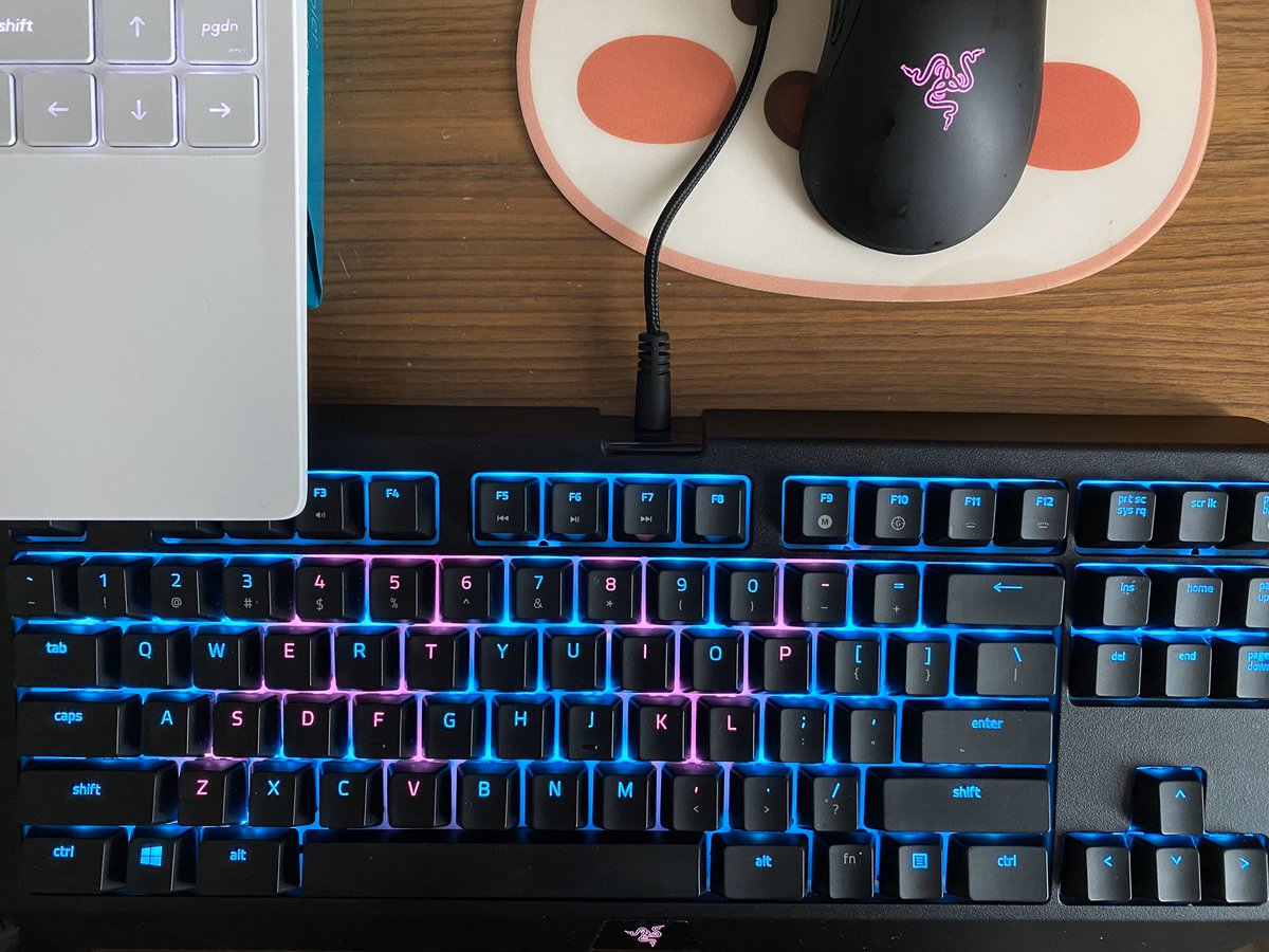 RVKimBae's tweet photo. Does my keyboard spell “RV” yet? 🤔 https://t.co/nIGn7uMnUx