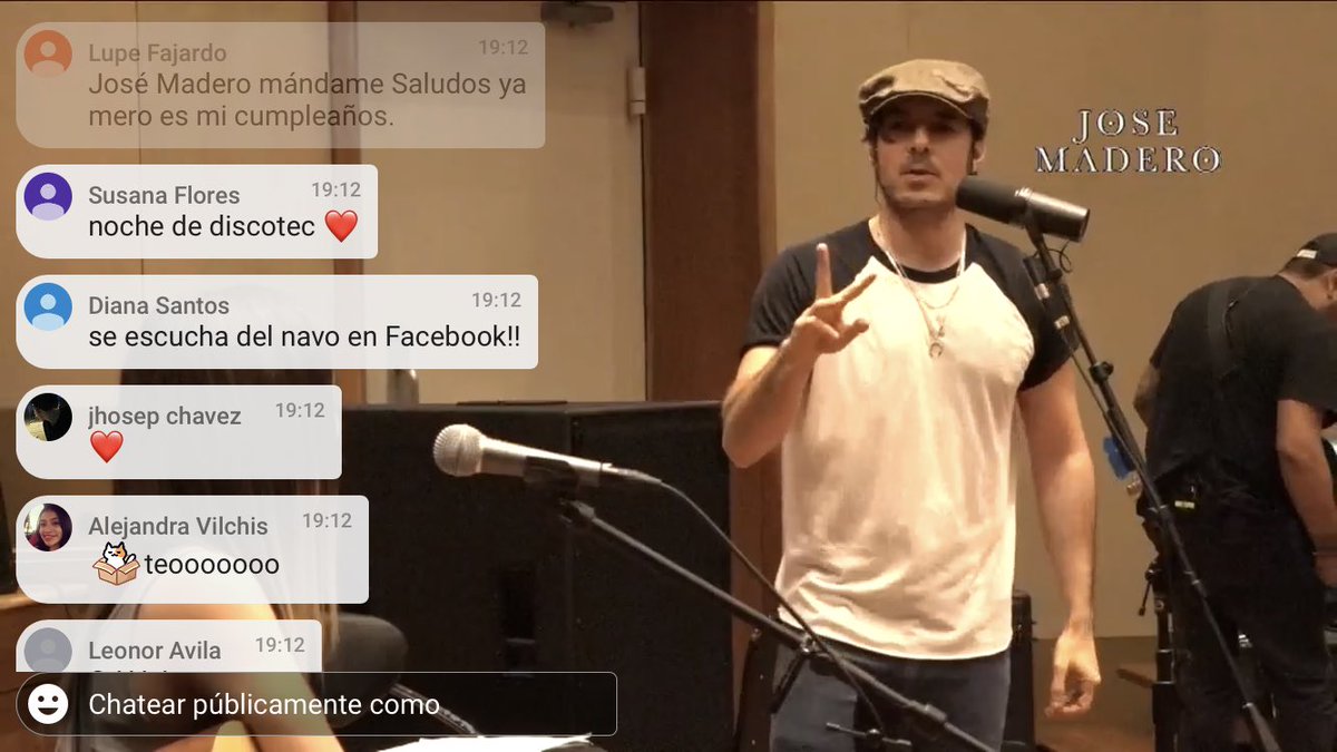 Ingriid_PS's tweet photo. Amoooo! Chingón mi @jose_madero, rifadísimo!!!! 😎🤘🏻🖤 #COVID19mx #Livestream #ConciertoDesdeCasa #HappyInn https://t.co/d3pZqdCff0