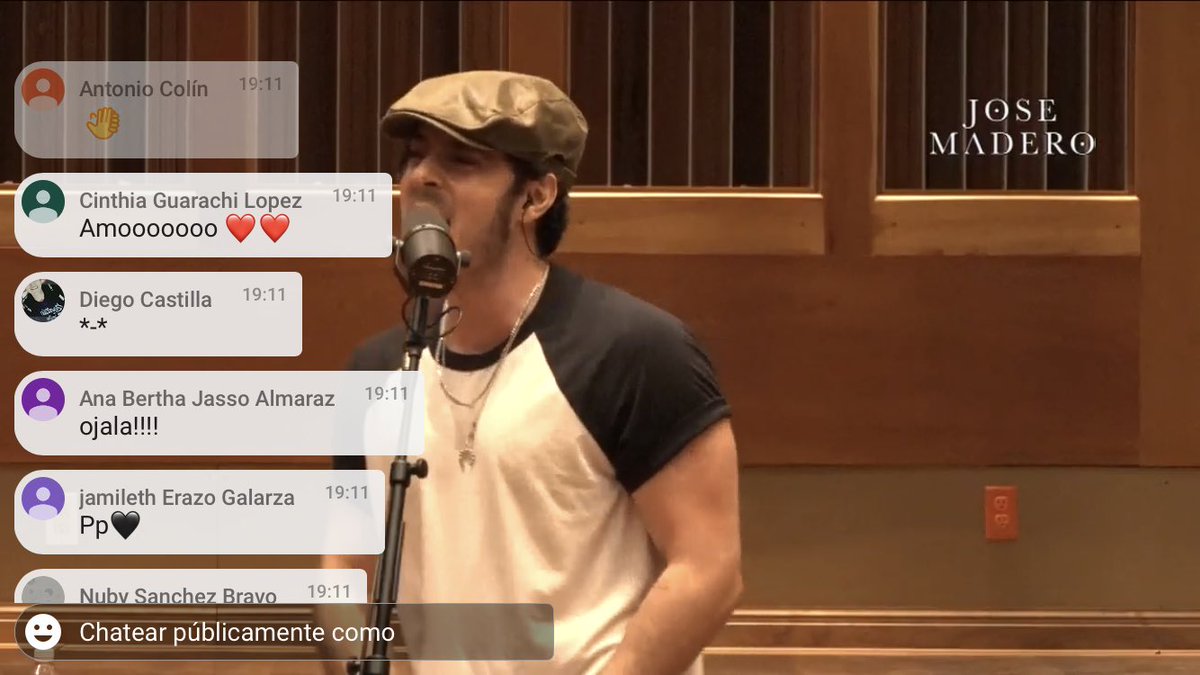 Ingriid_PS's tweet photo. Amoooo! Chingón mi @jose_madero, rifadísimo!!!! 😎🤘🏻🖤 #COVID19mx #Livestream #ConciertoDesdeCasa #HappyInn https://t.co/d3pZqdCff0