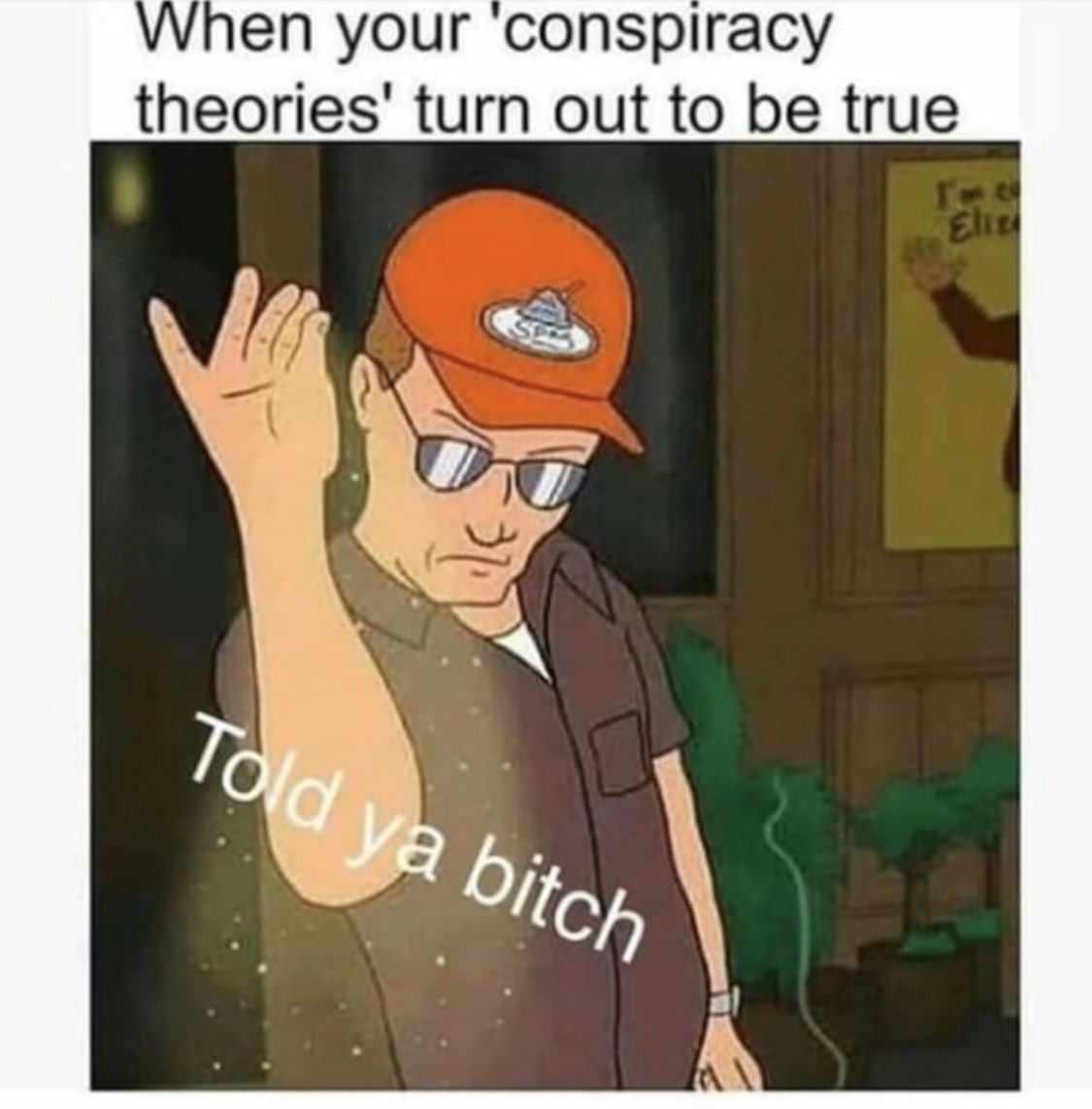 ExpandingReal's tweet photo. Told all y’all bitches!
.
#theupandadamexperiment #podcast #podcaster #conspiracy #conspiracytheory #toldya #truth #dothereasearch #knowledgeispower #knowledge #tellthetruth #christian #atheist #vegan #mary #possibillion #comedy #kingofthehill https://t.co/FwaA1qRiKB