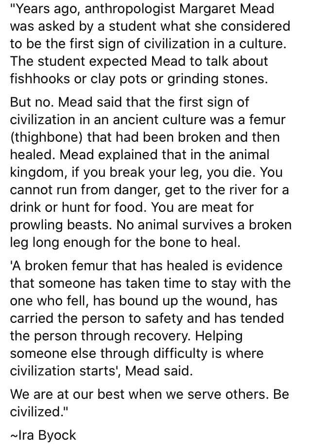 #SEL #becivilized #serveothers