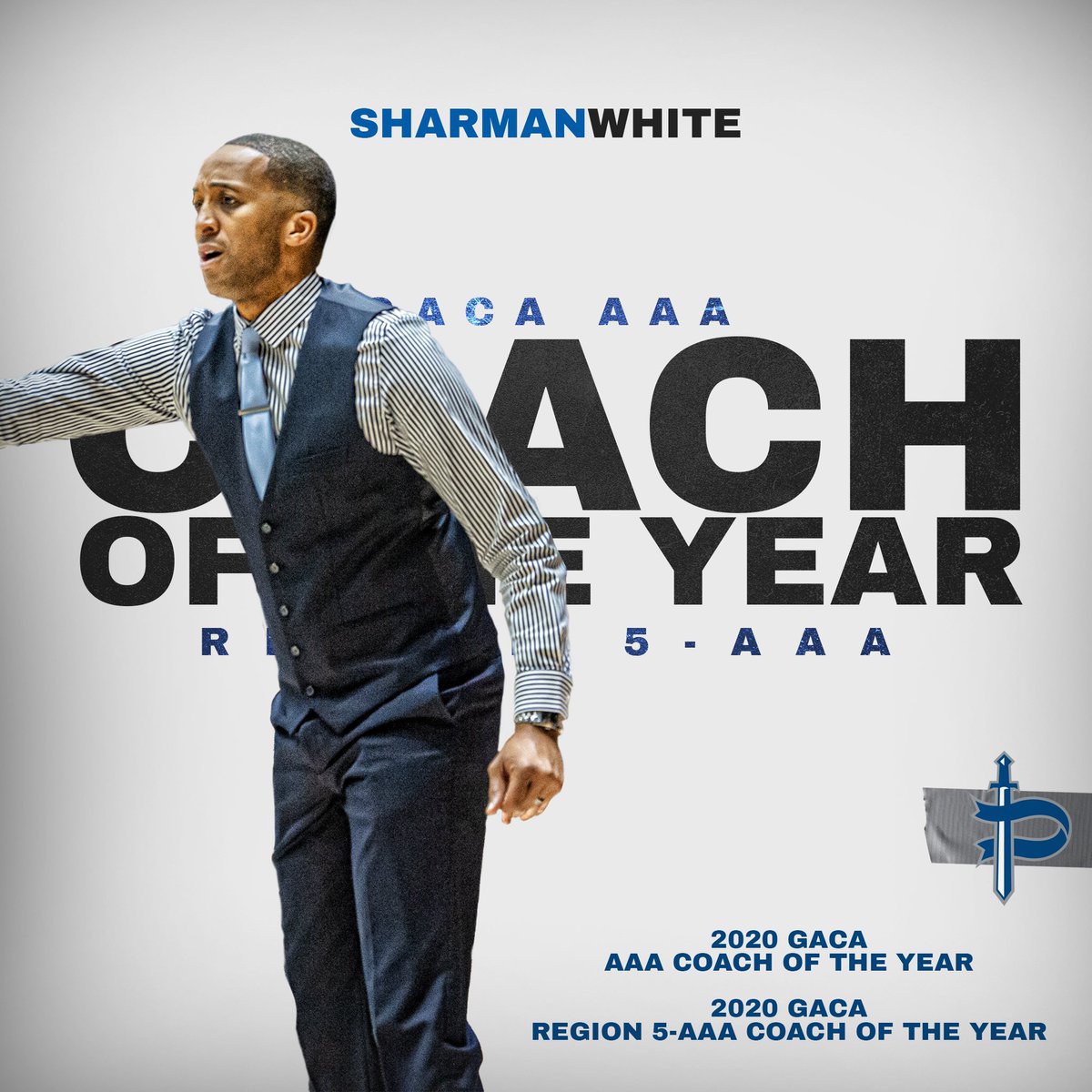 CoachJasonTrout's tweet photo. #SnyderSTRONG Clinic speaker @coachswhite Sherman White has been named Coach of the Year in the state of Georgia. Congratulations Coach! https://t.co/4AGeFLr1Jb