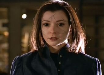 lavishtease's tweet photo. Kids these days won't know that Willow Rosenberg did it first. Black magic queen. https://t.co/hXpsPsFxyI