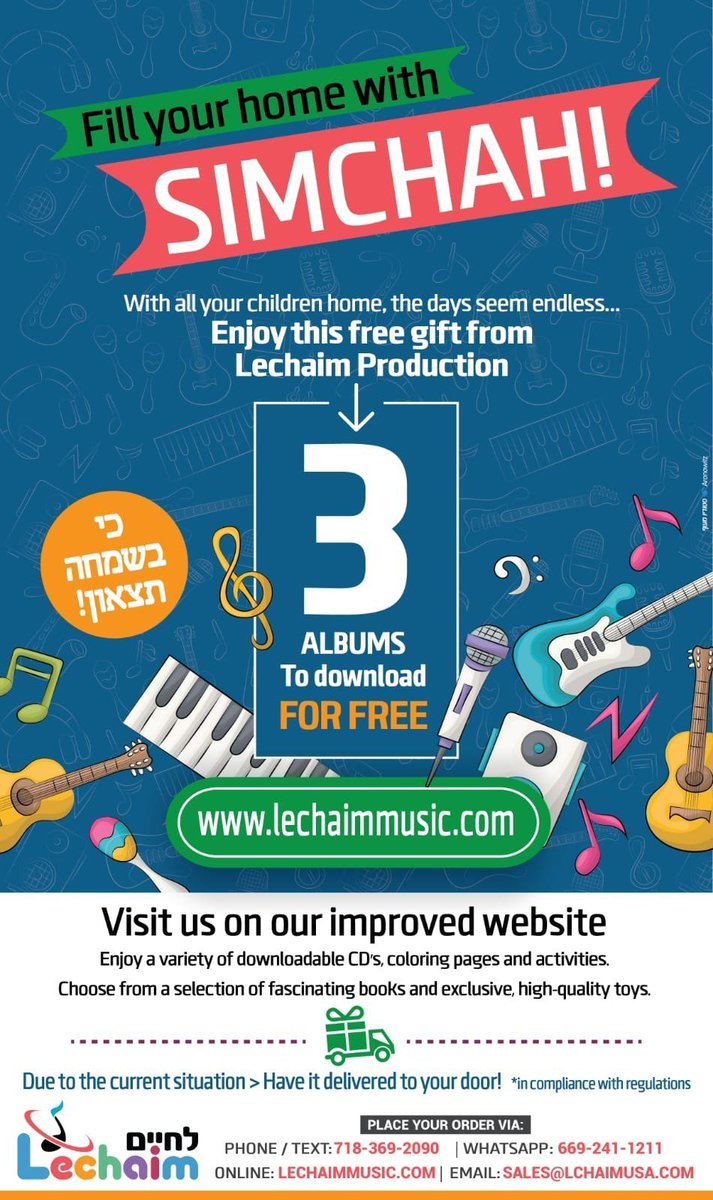 Lchaim Productions tweet media