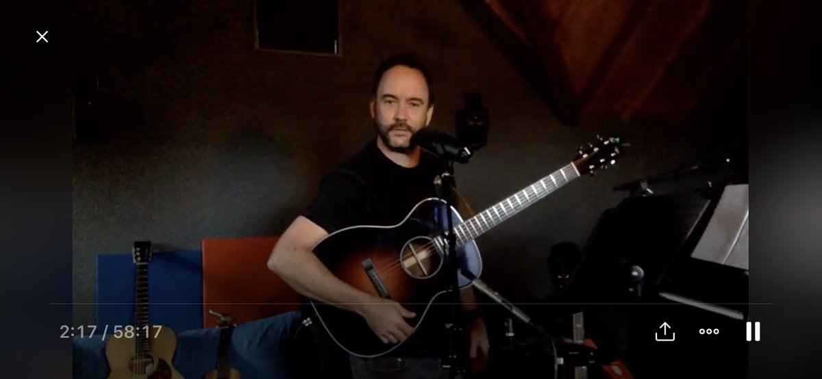 adunn0814's tweet photo. Just watching my man put on a concert! Thanks Dave! #DaveMatthews #DMBQuarantining #PayItForwardLIVE https://t.co/k2uGCMC6YB