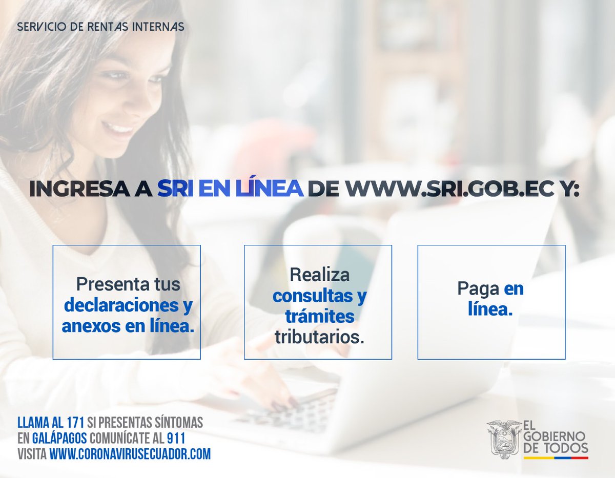 GoberLoja's tweet photo. #QuédateEnCasa y envía tus declaraciones a través de https://t.co/BEg7PlA3t2 opción SRI en línea. 

Más detalles aquí https://t.co/uHA1jVYbPq 
#NosCuidamosTodos
#JuntosEcuador 

@SRIoficialEc https://t.co/1TtVUj787n