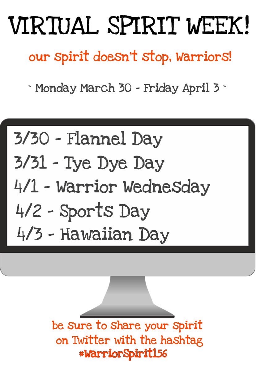GET READY! You can’t stop that warrior spirit! <a href="/MCHSWestStuCo/">McHenry West StuCo</a> <a href="/MCHS156/">McHenry</a> #warriorspirit156