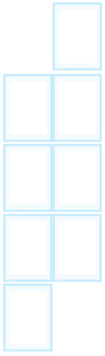 How are you going to make your minicomic? I work digitally now so I set up this template so I can see how the pages will look but Jillian Tamaki has a cool guide and templates here too! x.com/dirtbagg/statu… #monthlyminicomicau