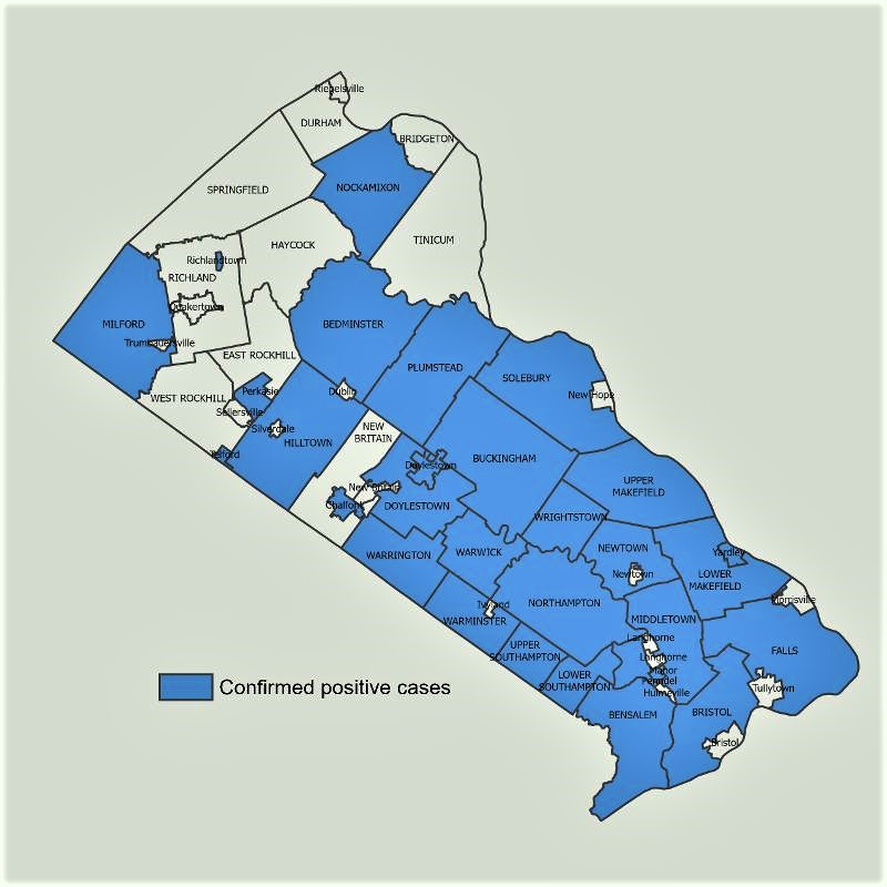 Bucks County Government on Twitter "While U.S. COVID19 cases now