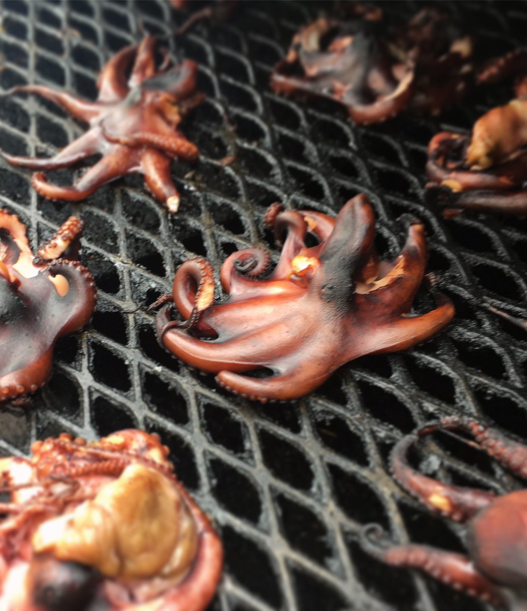 SmokingGoose's tweet image. #PrepSecret smoked baby octopus today: get ‘em at shop.smokinggoose.com/orderonline Choose no-contact, drive-thru Pick Up or get Free Shipping on mix-n-match orders of $75+