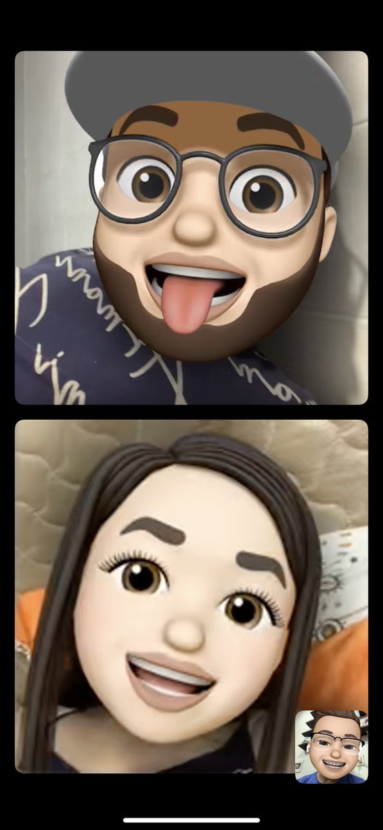 danielsamudioli's tweet photo. Hoy toco videollamada con mis best versión Animoji 😍❤️ https://t.co/hVvTN6rM8k