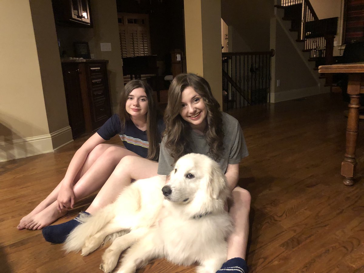 Thankful Thursday at <a href="/SouthForsythHS/">SouthForsythHS</a> Julia, Caroline, and Ellie. #southstrong