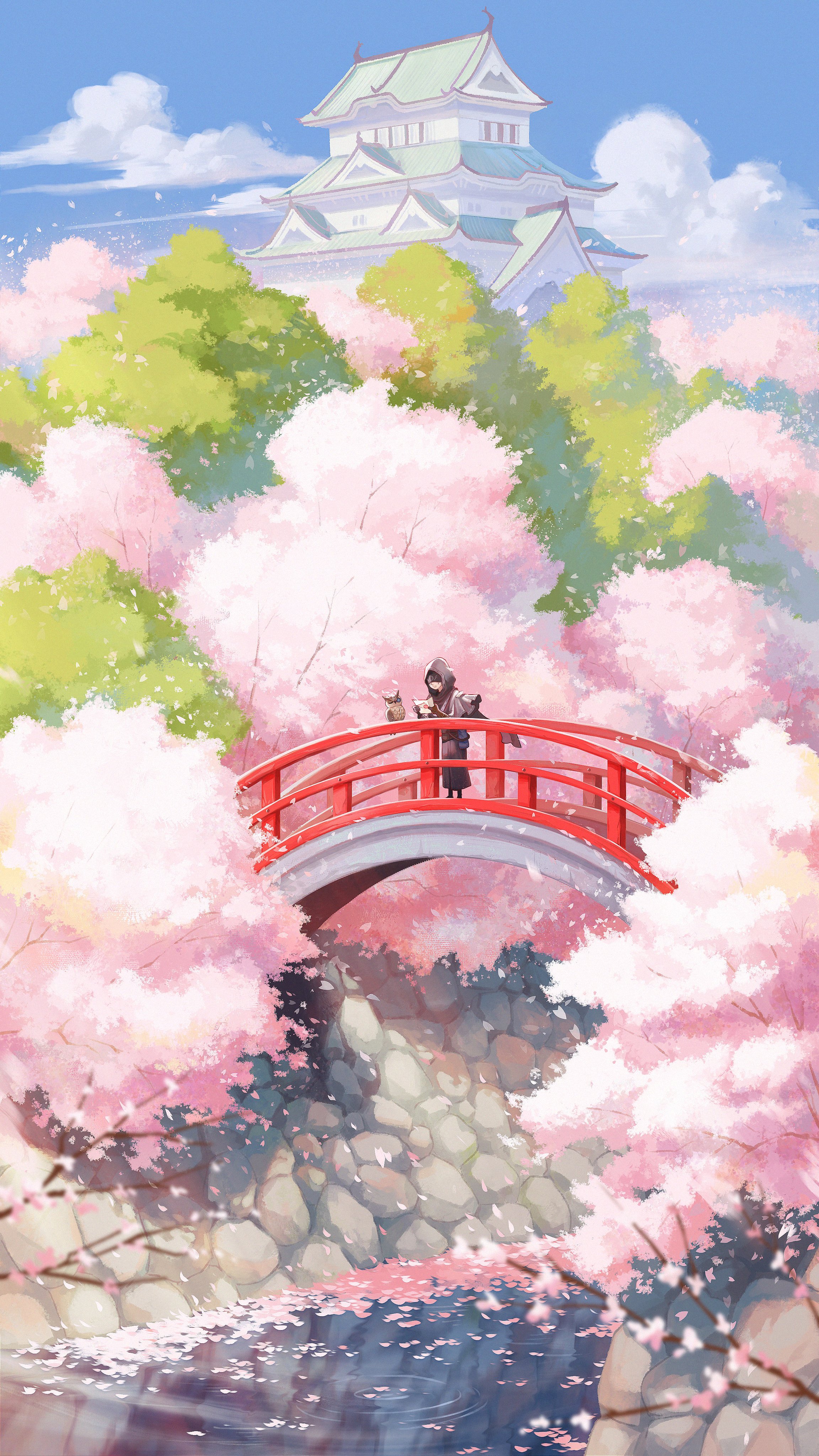 Identity V Cherry Blossoms Flush Over The Paths Green Willows Shade The Pier Twitter Twitter The Owl Again Thoughts And Yearnings Through Another Year Identityv T Co Tgsmvzyopl Twitter