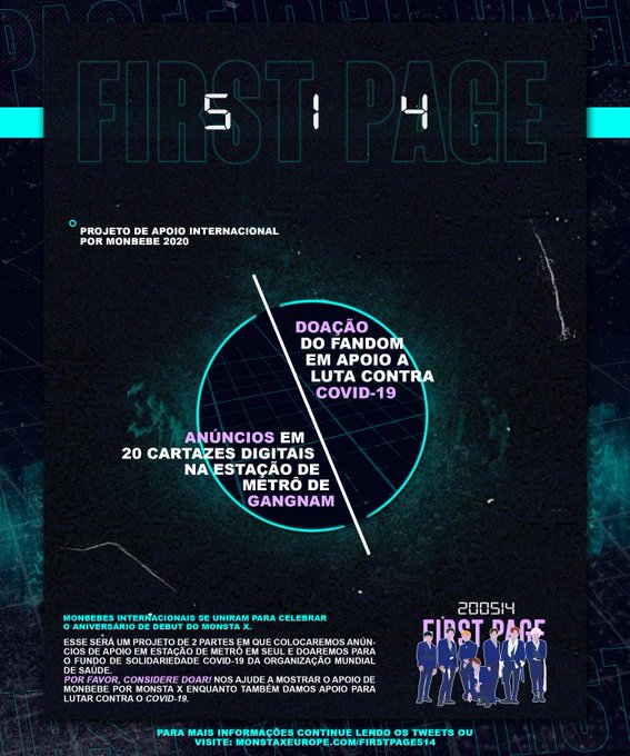 LastPageBr's tweet photo. ๐๐ฒ๐ป๐ผ๐ฝ ๐๐ช๐ฐ๐ฎ: 514
Projeto de apoio Internacional de
Monbebe para #MONSTAX
๐๐๐ฬ๐๐๐๐ ๐๐ ๐๐๐๐ร + ๐๐๐รร๐
Doaรงรฃo Paypal: https://t.co/3NYBq7pMIj
Outros meios: https://t.co/KgOEOsea46
~Mais detalhes abaixo~
@OfficialMonstaX
#MonstaXProject https://t.co/zqRLL68ZBn