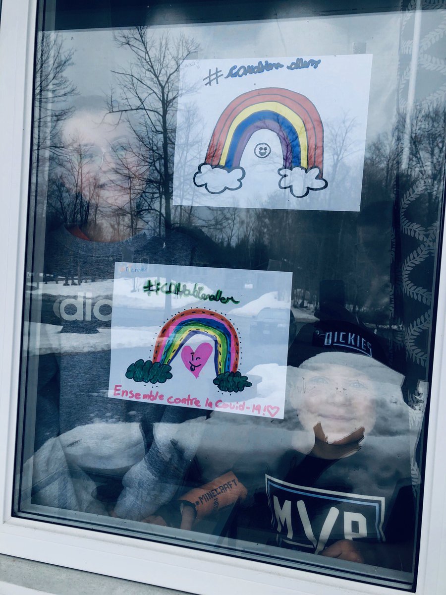 Merci à tous ceux et celles qui pratiquent l’isolement social ou la quarantaine pour le bien-être de la population.￼ <a href="/CSDCEO/">CSDCEO</a> #çavabienaller