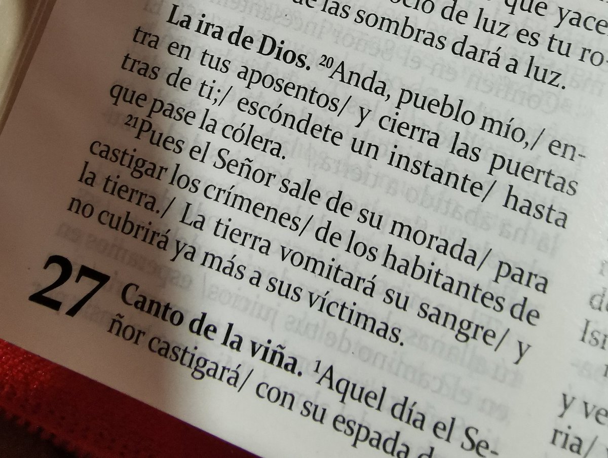 Quinta Fuerza a Twitter: "#Sabíasque Hoy es 26 del 2020, número que  coincide con un pasaje de la biblia, Isaias 26:20 en el que recomienda  quedarse en casa hasta que pase "la