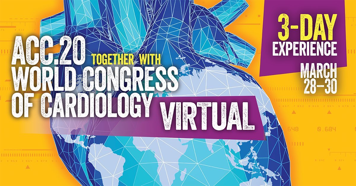 permanpandal's tweet photo. Looking forward to the #ACC2020 virtual meeting this weekend!! Itโs my first and I couldnโt be more excited! ๐#VirtualACC @ACCinTouch @CaliforniaACC @ACCmediacenter @Cardiology #ACC20/#WCC20 https://t.co/0Ir7K7qdvH