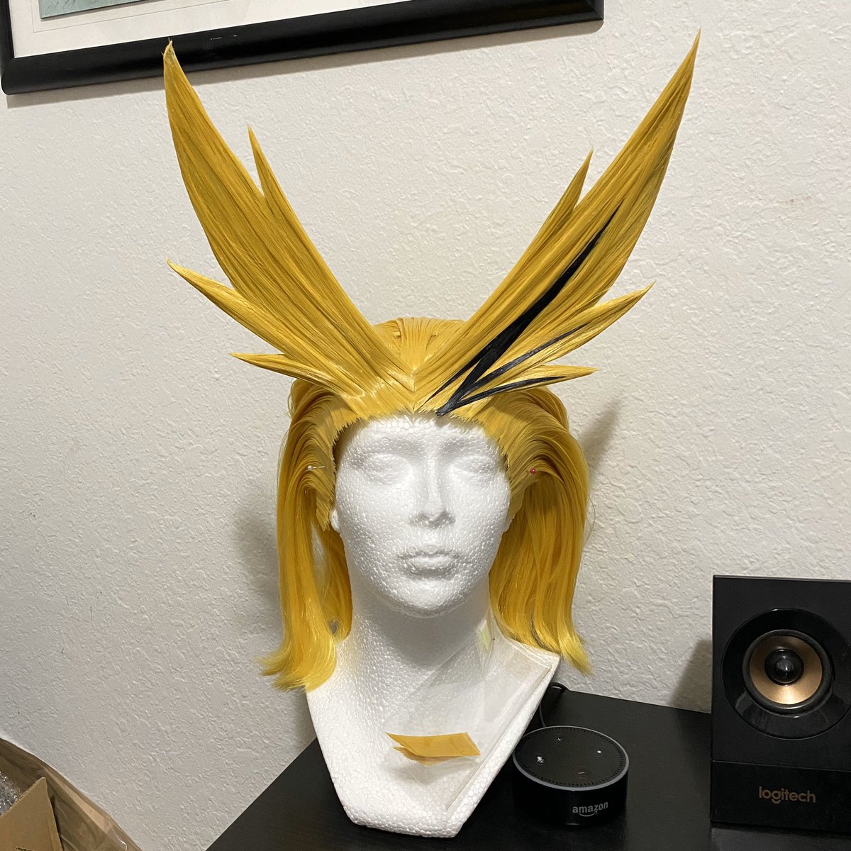 MrQuinn305's tweet photo. Ever since I decided to start doing cosplay I said I wouldn’t do anything half assed....this was going to be my next big reveal. Now who knows when I get to use it.

#MHA #BNHA #MyHeroAcademia #BokuNoHeroAcademia #AllMight #OneForAll #Cosplay #AllMightCosplay #AllMightCosplayer https://t.co/jnlxePg9Of
