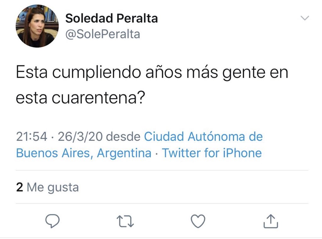 AndyGenna's tweet photo. En esta #Cuarentena se puso de moda hacer preguntas.
Me sumo! 

Secretaria General? De Pilar? Haciendo cuarentena? En Capital? Vive allá? Preguntando por cumpleañeros en cuarentena? En serio? No hay cosas mas importantes?  

🤦🏼‍♂️ https://t.co/j6dO2eG5Lo