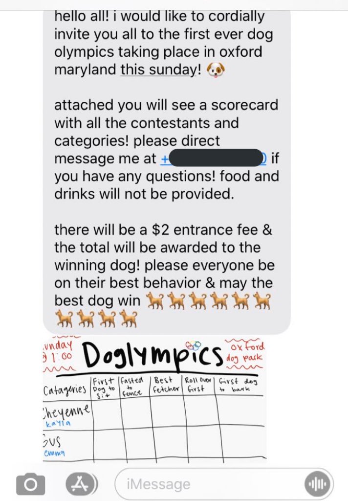 HannahM04924784's tweet photo. Looking for way to entertain yourself &amp; your friends who are also practicing social distancing and won’t get closer than 6 feet from each other (while also exercise your dogs)?! #sgsx10 #cleveremma https://t.co/K8QrZwzgL8