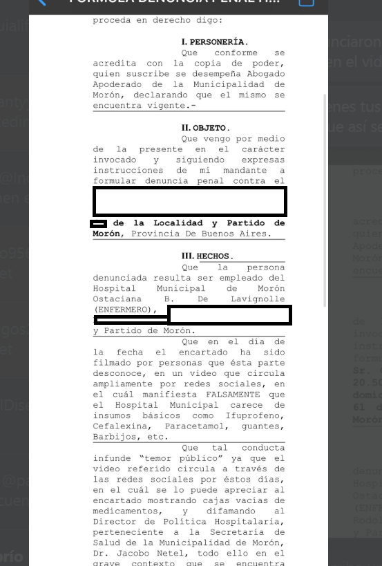 Desdemona_jna's tweet photo. Pero como los #K siempre se manejan de la forma más espurea, acaban de denunciar al enfermero q aparece en el #video. Les pido a todos; colegas, medios, si algún abogado puede ayudar, demosle una mano a este chico, q el único delito q cometió fue decir la verdad https://t.co/ymfk8TfsTR