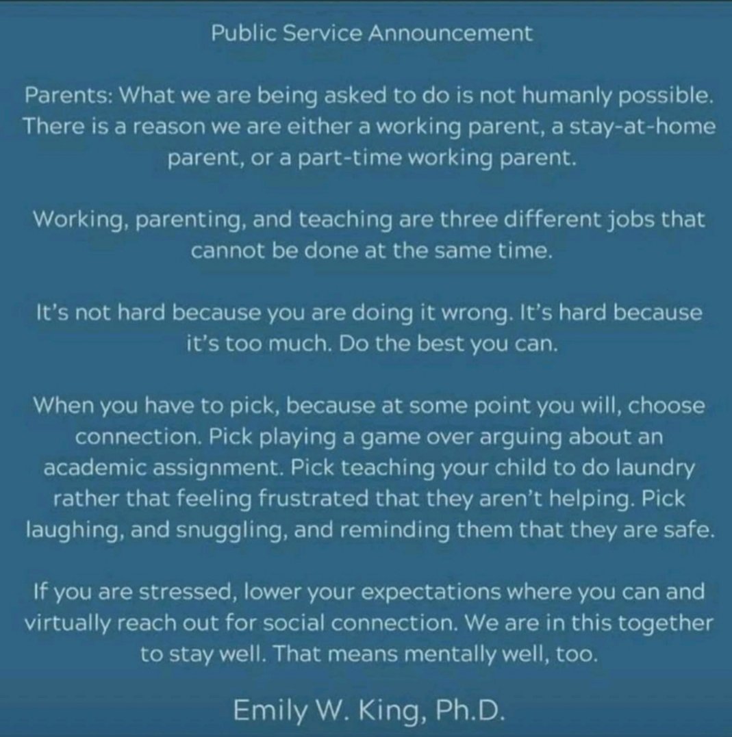 Very important! 💯