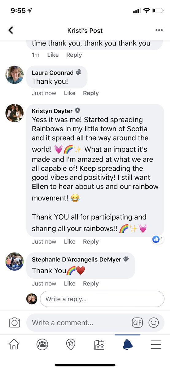 littlemay0215's tweet photo. @TheEllenShow Have you heard about the #518rainbowhunt ? Kristyn from Scotia would love for you to hear about it! https://t.co/fNGuHXj9KG