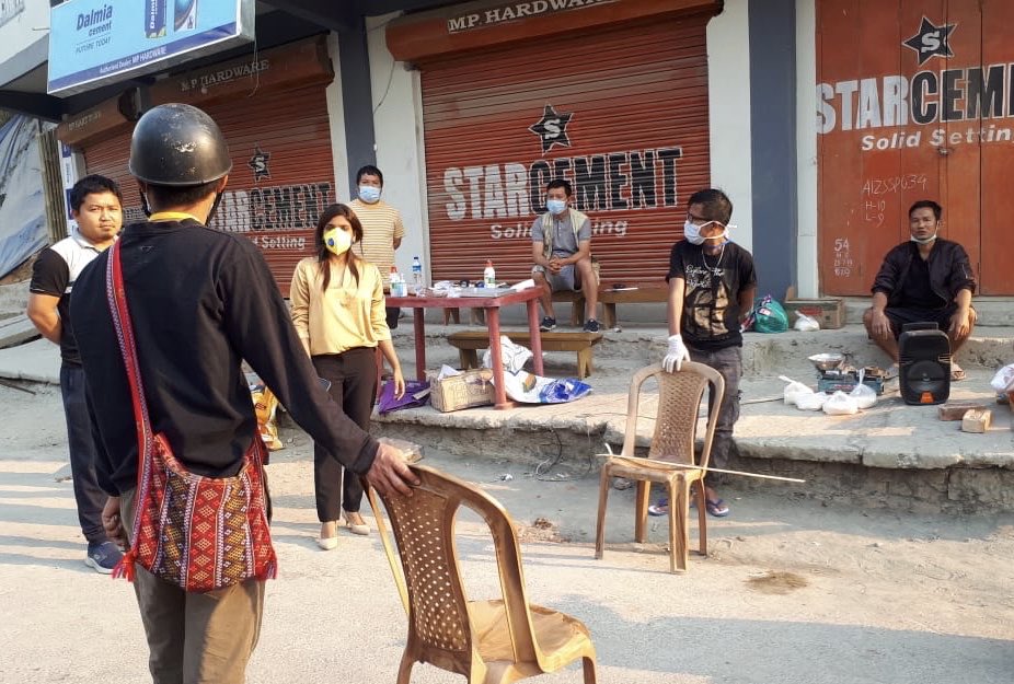 Shashanka_IAS's tweet photo. The country is figuring out what’s works best for community!#Mizoram always setting #communitygoals. Not a single person out/hungry #corona https://t.co/gcesELyYme