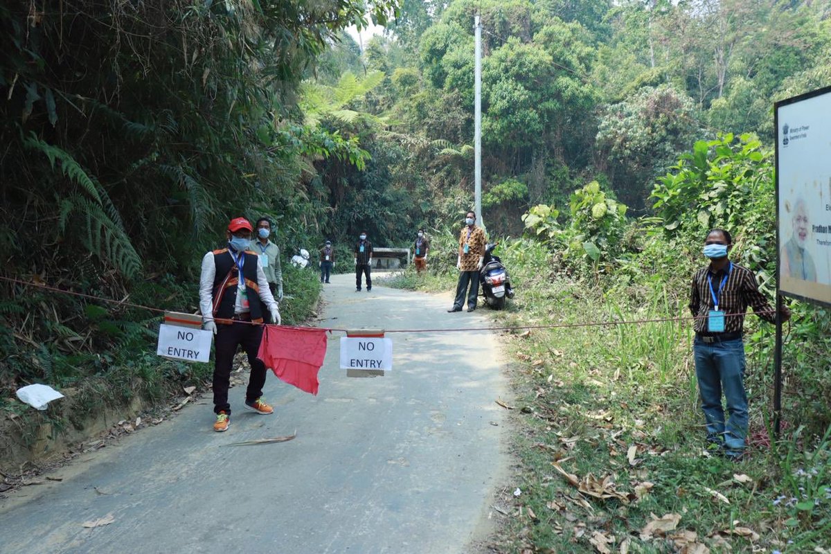 Shashanka_IAS's tweet photo. The country is figuring out what’s works best for community!#Mizoram always setting #communitygoals. Not a single person out/hungry #corona https://t.co/gcesELyYme