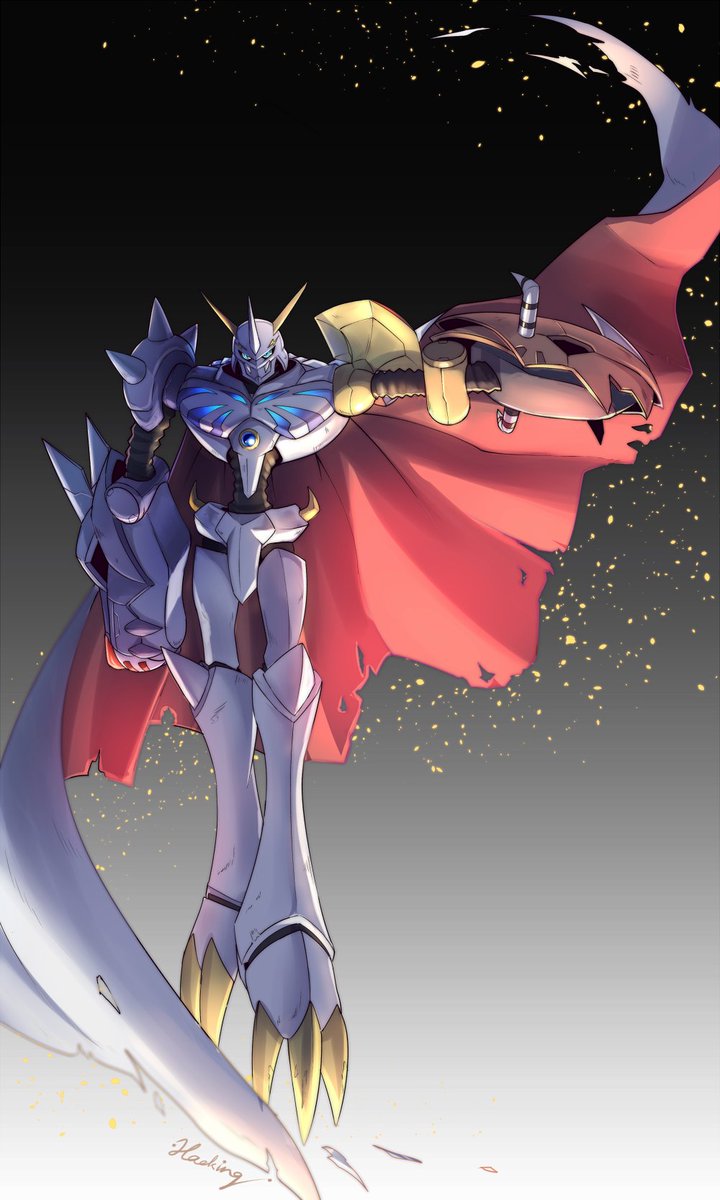 「オメガモン #Digimon 」|ハヱキングのイラスト