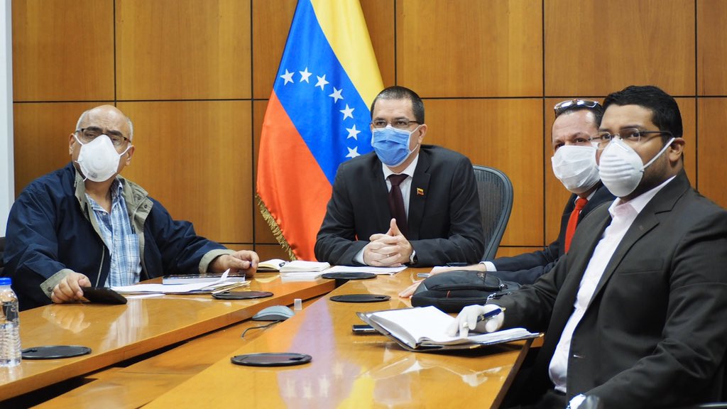 Cancilleria_ve's tweet photo. #FOTOS | Países de la #CELAC participan en la primera Reunión Ministerial Virtual en materia de salud, para la atención y seguimiento de la Pandemia de Coronavirus #Covid_19 

#MaduroValentíaYDignidad https://t.co/jEGZrSgPpy