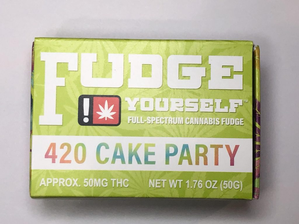 New Product: Laurie Mary Jane’s Fudge Yourself – 420 Cake Party – 50mg pacificgreenpdx.com/2020/03/26/new…