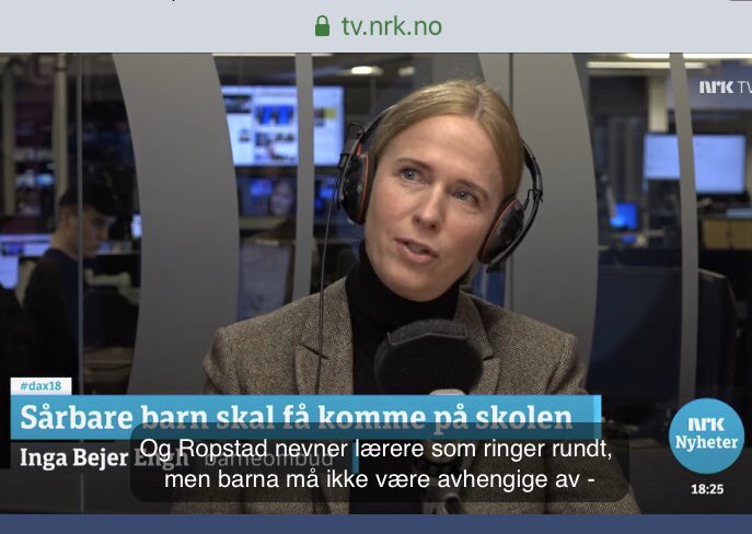 Du må lytte til @Barneombudet, @kjellingolf ! Det holder ikke at noen flinkislærere ringer hjem til elevene. Det holder heller ikke at du føler at skolene gjør jobben sin. Kommunene og fylkeskommunene må få en plikt som må inn i forskrift. #løvemammatweet