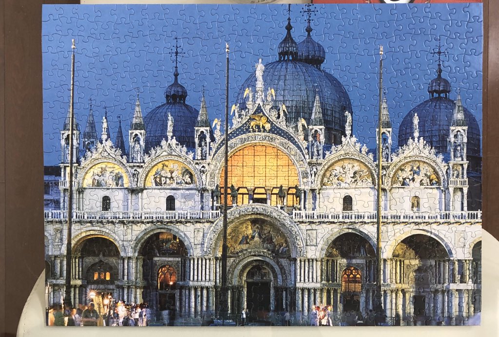rabiasajun's tweet photo. Basilica di San Marco in Italy #stayhome #puzzles https://t.co/NILNv4v4iv