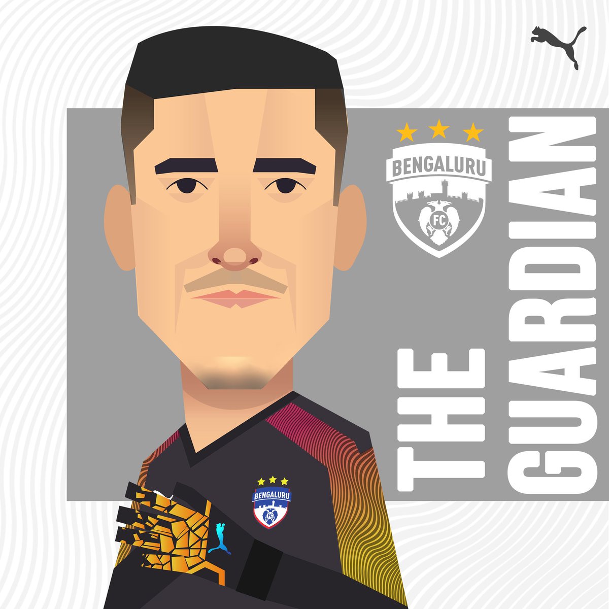 RolanGomes19's tweet photo. This is a tribute to my idol and the player I respect the most for the determination and hardwork he shows on and off the field. @GurpreetGK paaji, you're an inspiration! Thank you for being #OurGuardian
#HamaraPyaraBurjKhalifa #TheGuardian #GreatWallOfIndia #IndiaKaNo1 https://t.co/xdHuik3R62