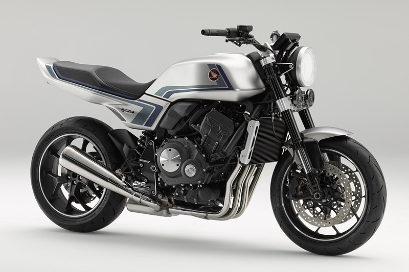 car_watch's tweet photo. ホンダ、「CB-F コンセプト」を世界初公開。「CB750F」(輸出モデル:CB900F)をモチーフにし… https://t.co/qIOL09TIR4 #honda #大阪モーターサイクルショー #TMCS #TMCS2020 https://t.co/dI8R6Q4jGW