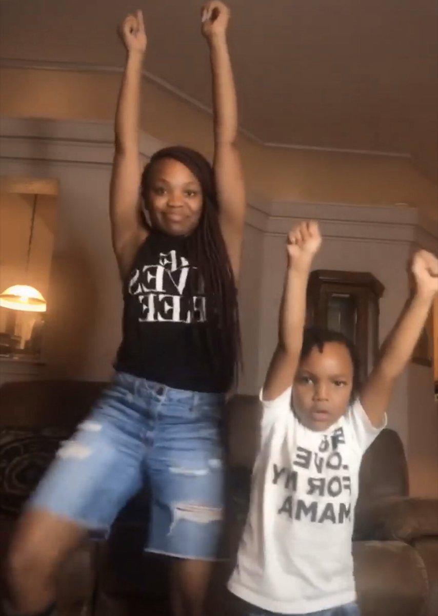 Ms_HodgeKG's tweet photo. We can’t have practice so we’re sharing dance videos to encourage movement and dance at home! @KACDHoneybees #KIPPJoy #LionHeartDanceClub I miss my dancers babies!! https://t.co/87CPB9fYqX