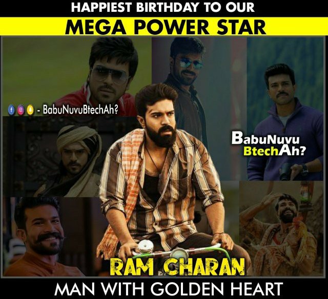 BabuNuvuBtechAh's tweet photo. Happy Birthday To MegaPowerStar
@AlwaysRamCharan ๐๐๐
#RRR #RRRMotionPoster #HappyBirthdayRamCharan #Seetharamaraju #RRRFirstLook https://t.co/ArmjPm9qjm