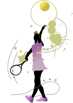 最も共有された かっこいい ソフトテニス ラケット イラスト ただの無料イラスト