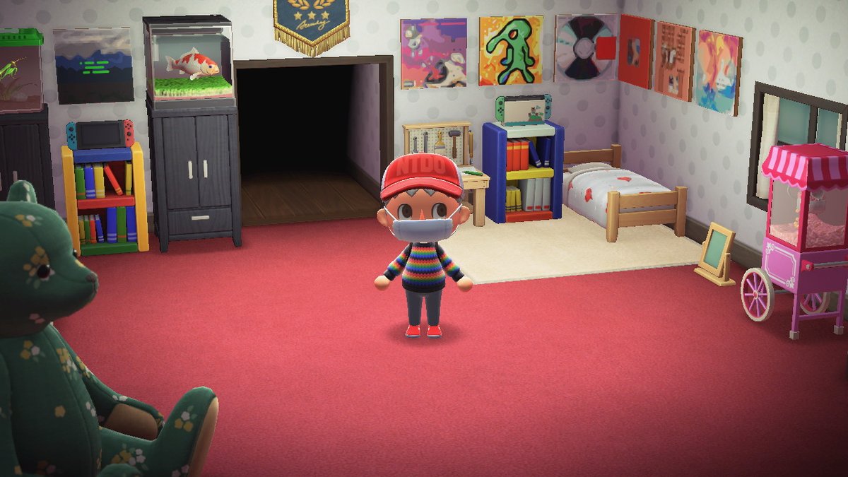 My room considered wavy enough? #AnimalCrossing #ACNH #NintendoSwitch