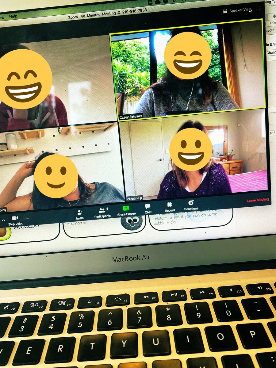 Casey Patuawa (@cpatuawa) on Twitter photo Huge shout out to my team after 3 days of #takpremotelearning. Their flexpertise, enthusiasm and dedication to their kids has allowed for the continuation of quality learning. Daily @zoom_us meetings has also helped communication and sanity.
<a href="/KellyJ_McEvoy/">Kelly McEvoy</a> <a href="/oliviaburt03/">oliviaburt03</a> <a href="/cpausler/">Caroline Stephanie Pausler</a> Huge shout out to my team after 3 days of #takpremotelearning. Their flexpertise, enthusiasm and dedication to their kids has allowed for the continuation of quality learning. Daily @zoom_us meetings has also helped communication and sanity.
<a href="/KellyJ_McEvoy/">Kelly McEvoy</a> <a href="/oliviaburt03/">oliviaburt03</a> <a href="/cpausler/">Caroline Stephanie Pausler</a>
