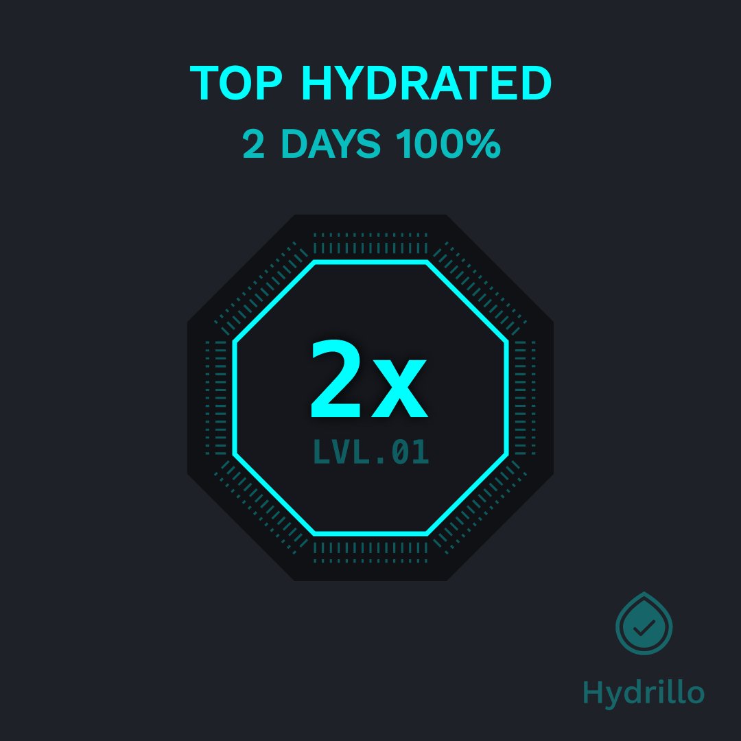 DanielL07587071's tweet photo. I'm top hydrated thanks to my Hydrillo app
#stayhydrated with #hydrillo https://t.co/Z0EQGorf7j