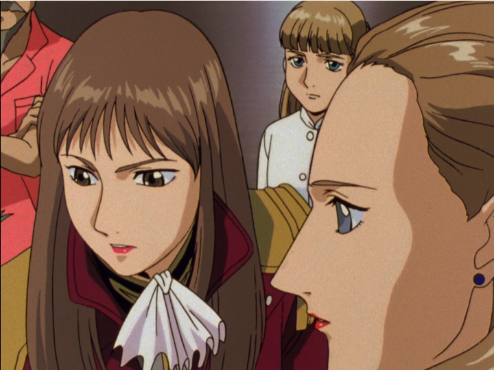 The ladies of Gundam Wing come together in one place to be like, "Man, we should wrap this up."